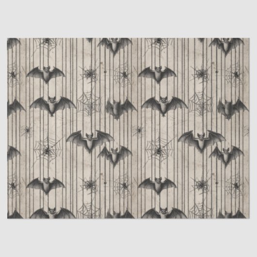 ヴィンテージこうもりと動揺してWeb 薄葉紙 (正面)