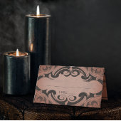 ヴィンテージこうもりまでデスラスト結婚ズ プレイスカード