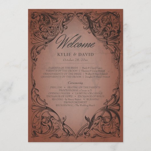 ヴィンテージこうもりまでデスラスト結婚ズ プログラム (正面)