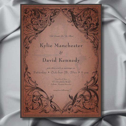 ヴィンテージこうもりまでデスラスト結婚ズ 招待状