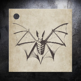 ヴィンテージこうもりハローウィンパーティ フェイバータグ