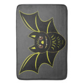 ヴィンテージこうもりバスマット バスマット (正面縦)