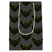 ヴィンテージこうもり媒体抱き枕 ミディアムペーパーバッグ (裏面)