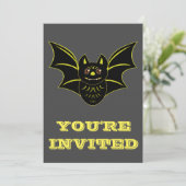 ヴィンテージこうもり招待状 招待状 (スタンド正面)