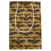 ヴィンテージこうもり ミディアムペーパーバッグ (正面)