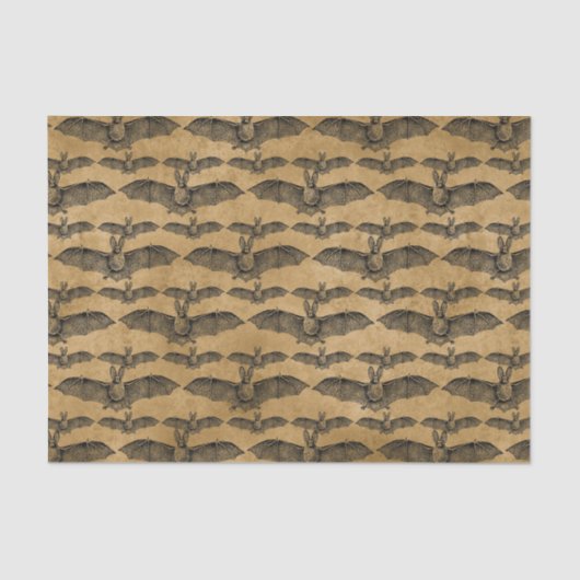 ヴィンテージこうもり 薄葉紙 (正面)