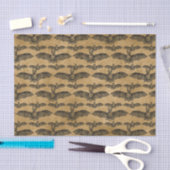 ヴィンテージこうもり 薄葉紙 (クラフト)