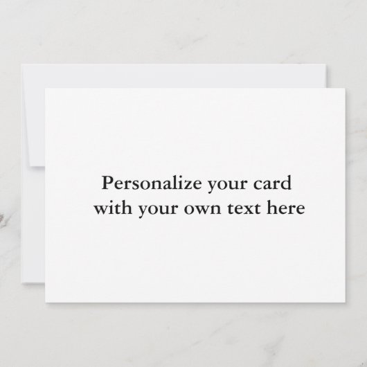 ヴィンテージことわざの友人は4つの葉クローバーのようなものである 案内状 (裏面)