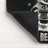 ヴィンテージごめんねサンタ私はフェラル・ラクーン・キリスト マウスパッド (コーナー)