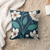 ヴィンテージさくらんぼの花 – シエレガントームレス クッション (ブランケット)