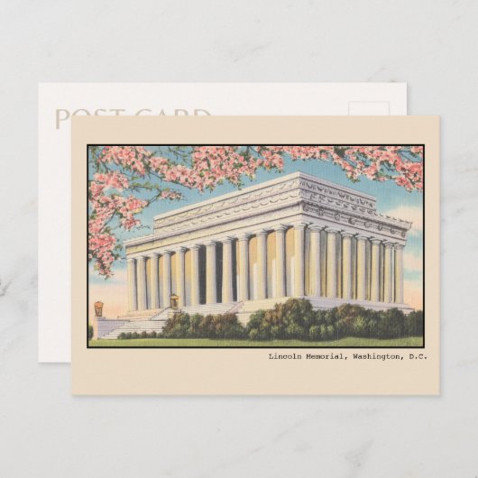 ヴィンテージさくらんぼザリンカーン記念館 ポストカード (正面/裏面)