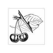 ヴィンテージさくらんぼスタンプ ラバースタンプ (インプリント)