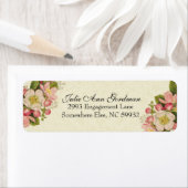 ヴィンテージさくらんぼブロッサムエレガントレース ラベル (インサイチュ)