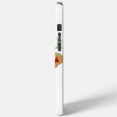 ヴィンテージさくらんぼブロッサムラブバードピーチミント Case-Mate iPhoneケース (裏面 / 左)