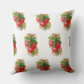 ヴィンテージさくらんぼ クッション (裏面)