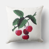ヴィンテージさくらんぼ クッション (裏面)