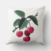 ヴィンテージさくらんぼ クッション (正面)
