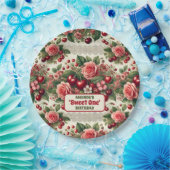 ヴィンテージさくらんぼ「スウィートワン」第1期パーティー ペーパープレート (パーティー)