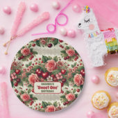 ヴィンテージさくらんぼ「スウィートワン」第1期パーティー ペーパープレート (パーティー)