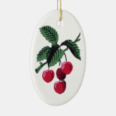ヴィンテージさくらんぼ セラミックオーナメント (右)