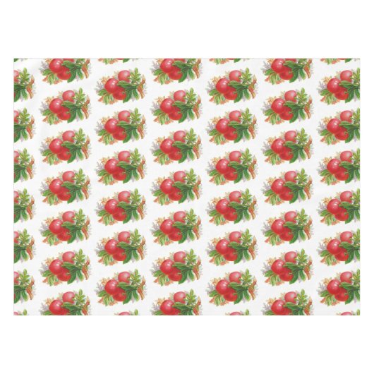 ヴィンテージさくらんぼ テーブルクロス (正面(横))