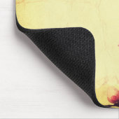 ヴィンテージさくらんぼ マウスパッド (コーナー)