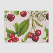 ヴィンテージさくらんぼ 薄葉紙 (正面)