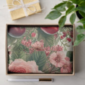 ヴィンテージさくらんぼ「Sweet One」 1st Birthday Photo 薄葉紙 (ギフト)