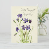 ヴィンテージしだれバイオリッツフローラコンビニエンスカード カード (スタンド正面)