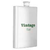 ヴィンテージしゃれているクラシックフラスコ フラスク (右)