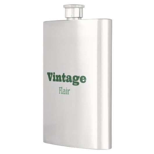 ヴィンテージしゃれているクラシックフラスコ フラスク (左)