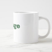 ヴィンテージしゃれている特殊マグカップ ジャンボコーヒーマグカップ (右)