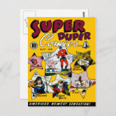 ヴィンテージすごいの漫画 ポストカード (正面/裏面)