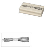 ヴィンテージすごいエクストラブートレース ラバースタンプ (押印)