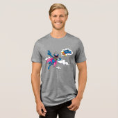 ヴィンテージすごいグローバ トライブレンドＴシャツ (正面全面)