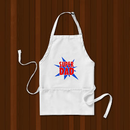 ヴィンテージすごい漫画パパ父の日 スタンダードエプロン
