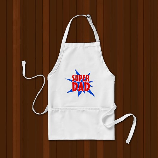 ヴィンテージすごい漫画パパ父の日 スタンダードエプロン
