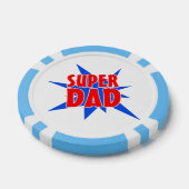 ヴィンテージすごい漫画パパ父の日 ポーカーチップ (シングル)