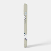 ヴィンテージすごい開発者 iPhone 15ケース (左側面)