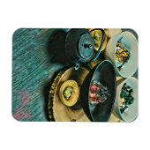 ヴィンテージすしプレゼント マグネット (横)