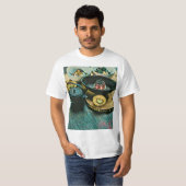 ヴィンテージすしプレゼント Tシャツ (正面フル)