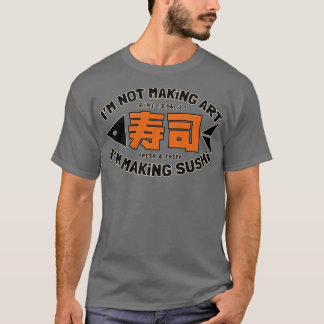 ヴィンテージすし看板みずみずみずしい Tシャツ
