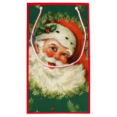 ヴィンテージすてきなサンタ スモールペーパーバッグ (裏面)