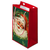 ヴィンテージすてきなサンタ スモールペーパーバッグ (正面アングル)