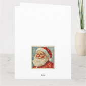 ヴィンテージすてきクリスマス切手 カード (裏面)