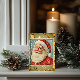 ヴィンテージすてきクリスマス切手 カード