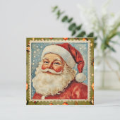 ヴィンテージすてきクリスマス切手 シーズンカード (スタンド正面)