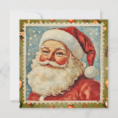 ヴィンテージすてきクリスマス切手 シーズンカード (正面)