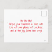 ヴィンテージすてきクリスマス切手 シーズンポストカード (裏面)