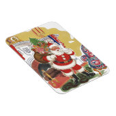 ヴィンテージすてきクリスマス、サンタクロースプレゼント マグネット (右側)